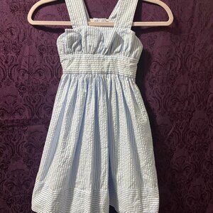 Child's stripped vintage dress